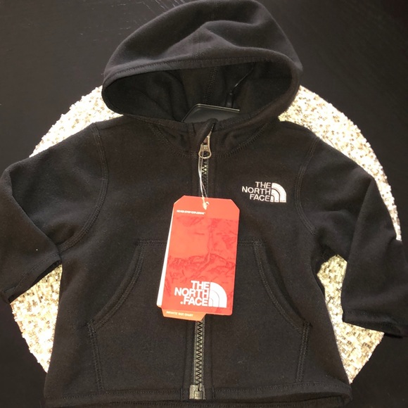 the north face infant glacier full zip hoodie